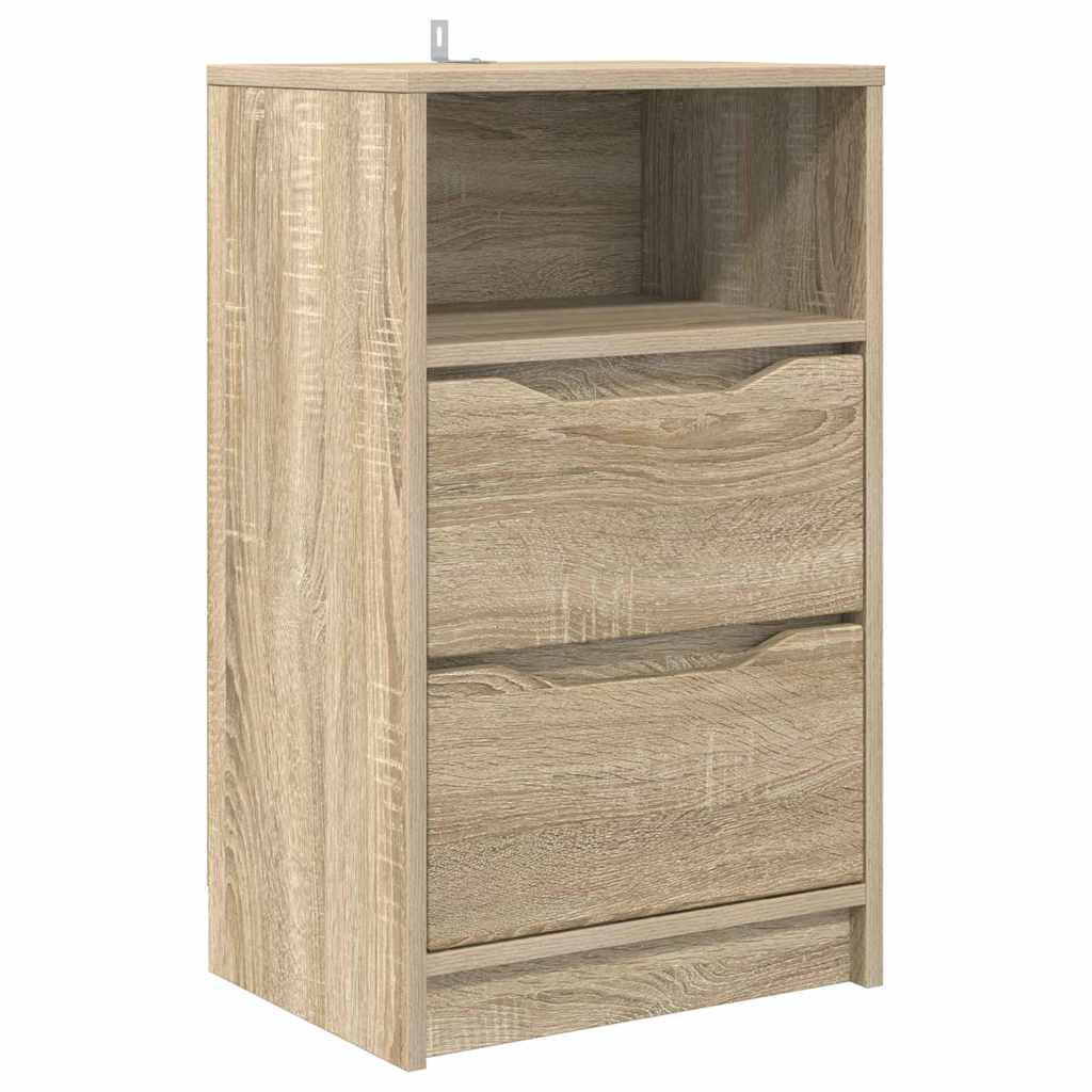 Bedside Table Sonoma Oak 40 x 30 x 467 cm Engineered Wood