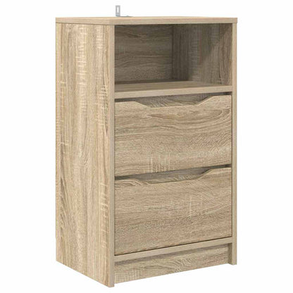 Bedside Table Sonoma Oak 40 x 30 x 467 cm Engineered Wood