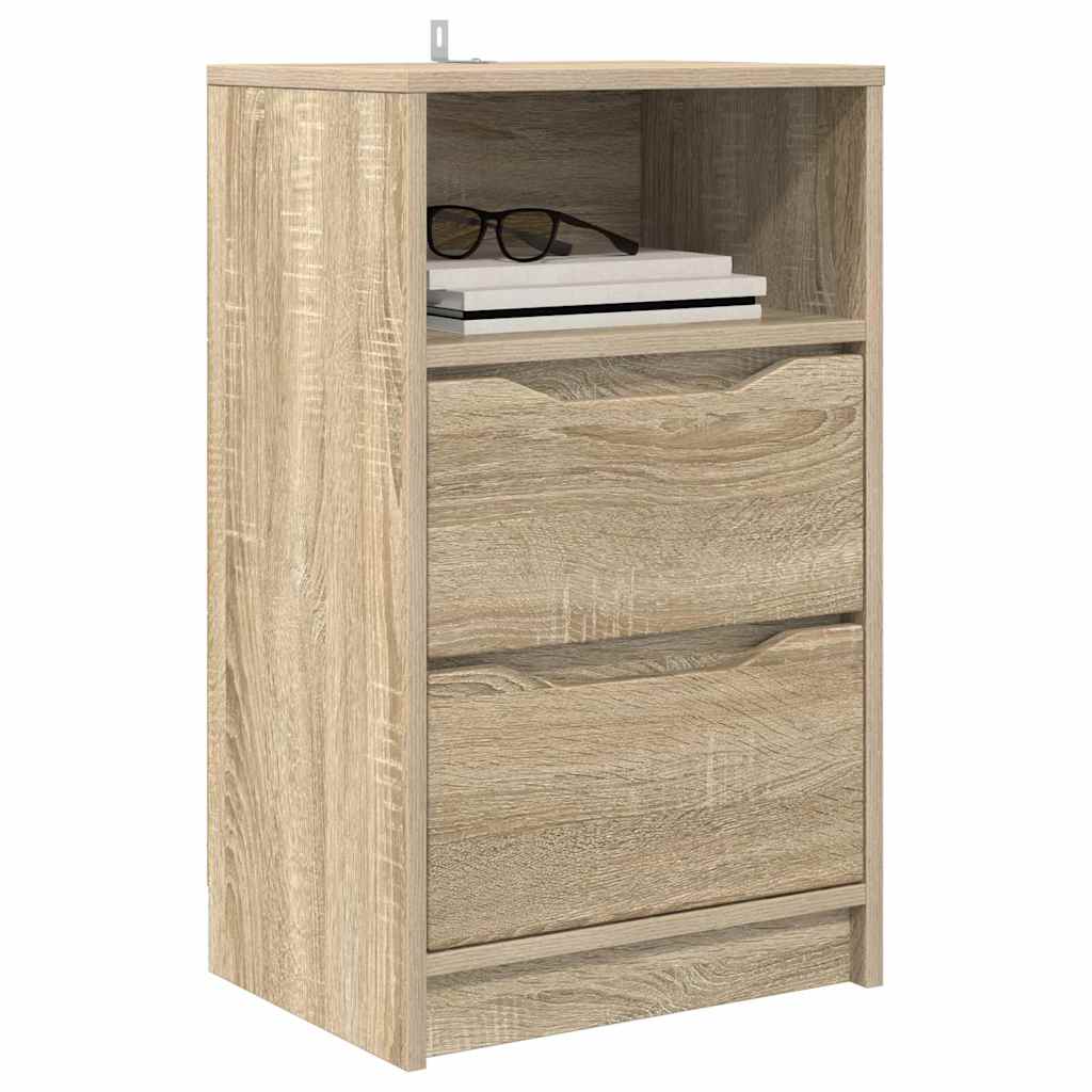 Bedside Table Sonoma Oak 40 x 30 x 467 cm Engineered Wood