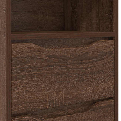 Bedside Tables 2 pcs Brown Oak 40 x 30 x 467 cm Engineered Wood