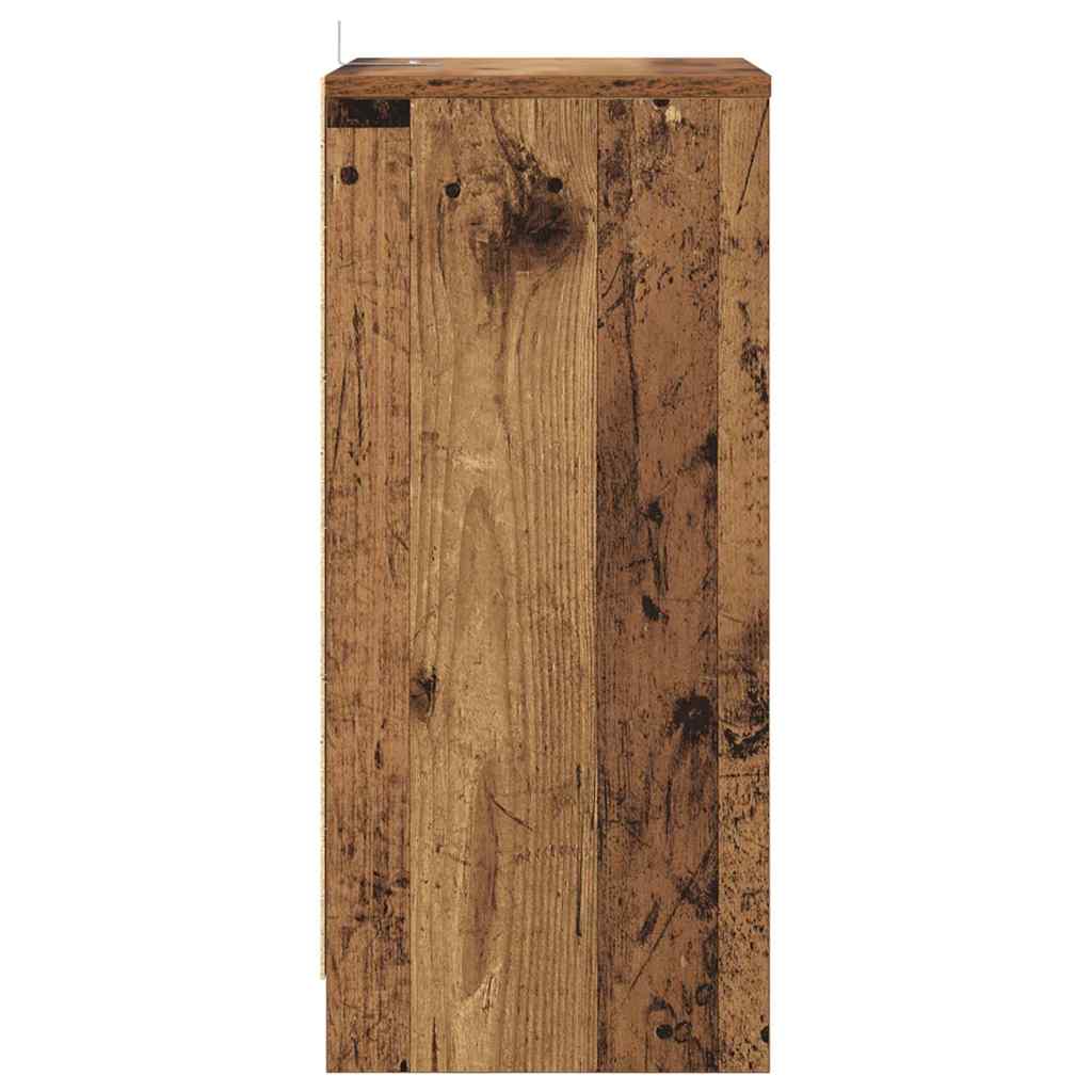 Bedside Tables 2 pcs Old Wood 40 x 30 x 467 cm Engineered Wood