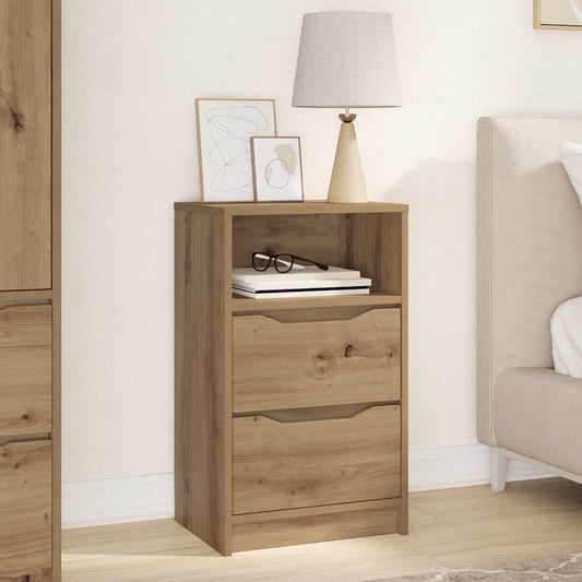 Bedside Table Artisan Oak 40 x 30 x 467 cm Engineered Wood