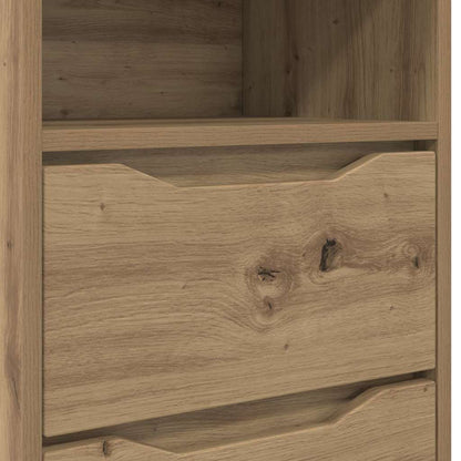 Bedside Tables with Drawer 2 pcs Artisan Oak 40 x 30 x 467 cm