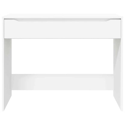 Desk with Drawer White 100 x 50 x 78 cm Engineered Wood