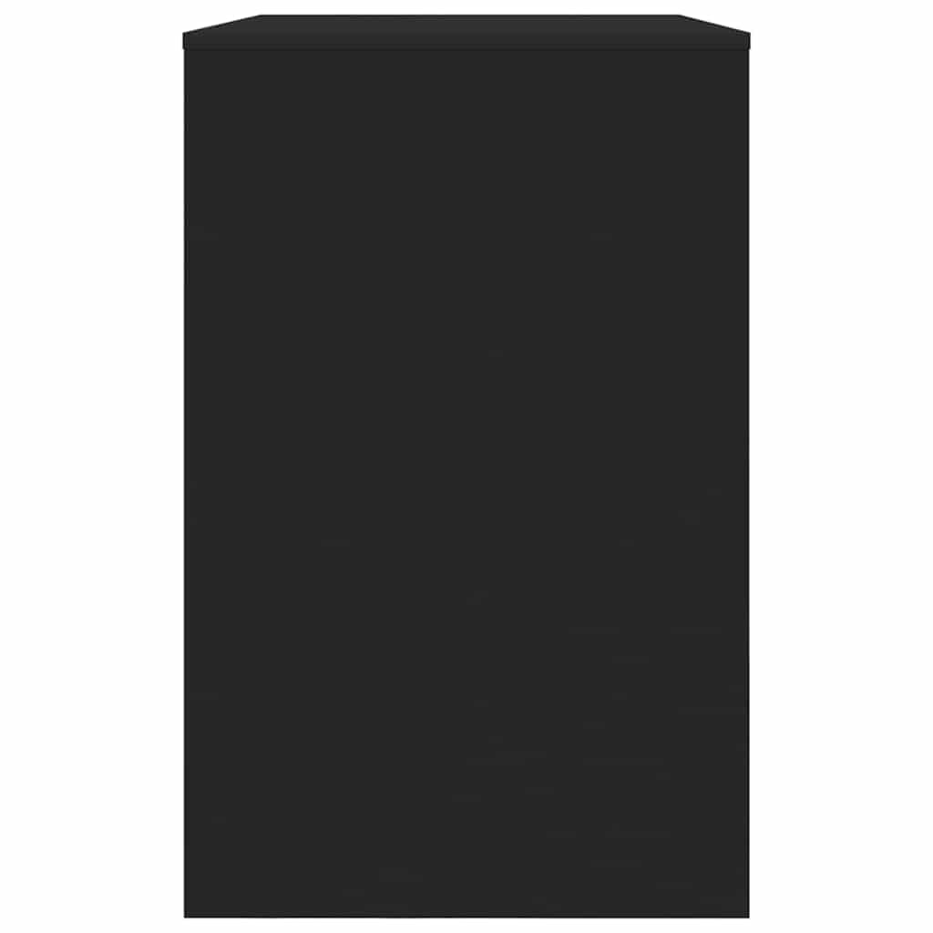 Desk with Drawer Black 100 x 50 x 78 cm Engineered Wood