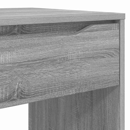 Desk with Drawer Grey Sonoma 100 x 50 x 78 cm Engineered Wood