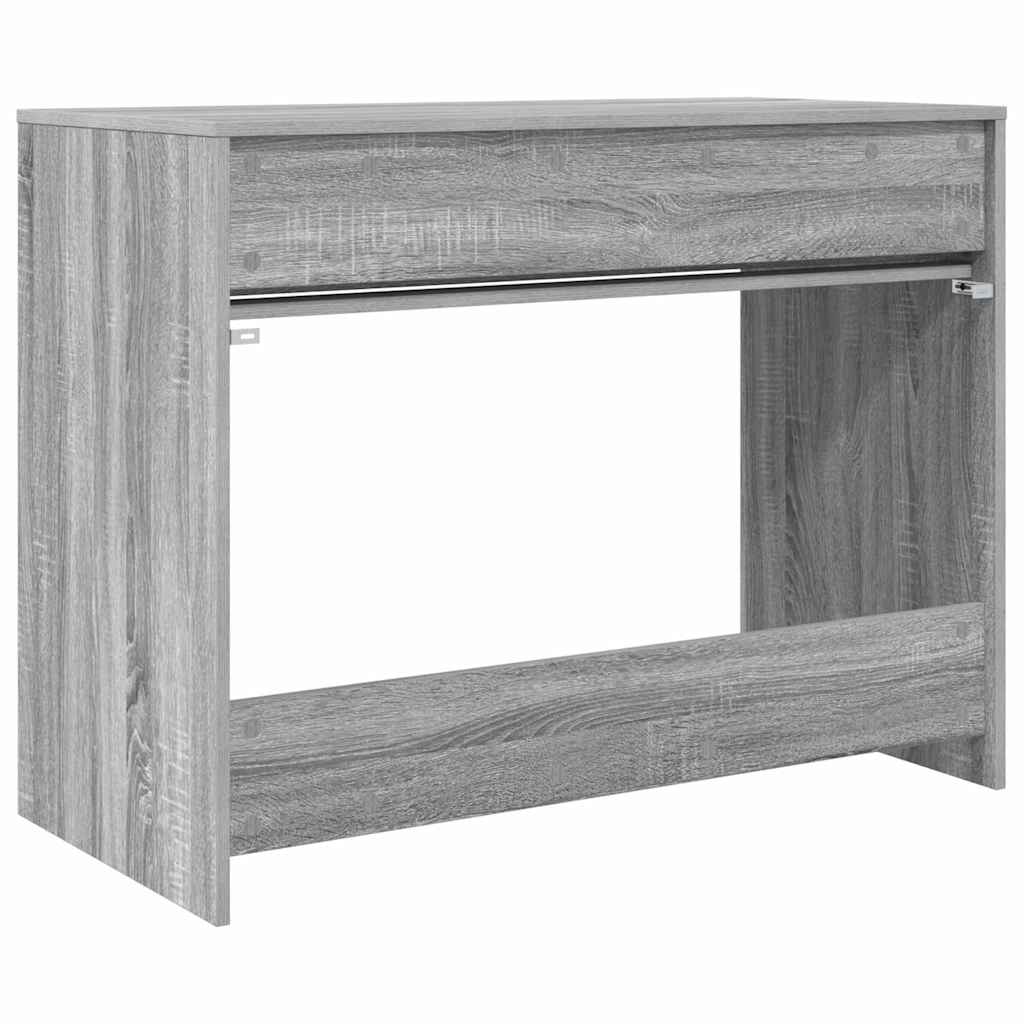 Desk with Drawer Grey Sonoma 100 x 50 x 78 cm Engineered Wood