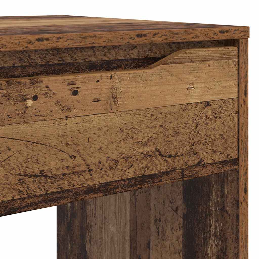 Desk with Drawer Old Wood 100 x 50 x 78 cm Engineered Wood