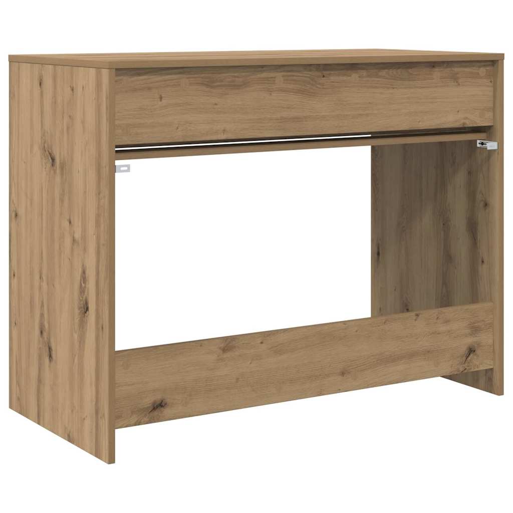 Desk with Drawer Artisan Oak 100 x 50 x 78 cm Engineered Wood