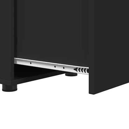 Bathroom Cabinet Black 40.5 x 40 x 44 cm Engineered Wood