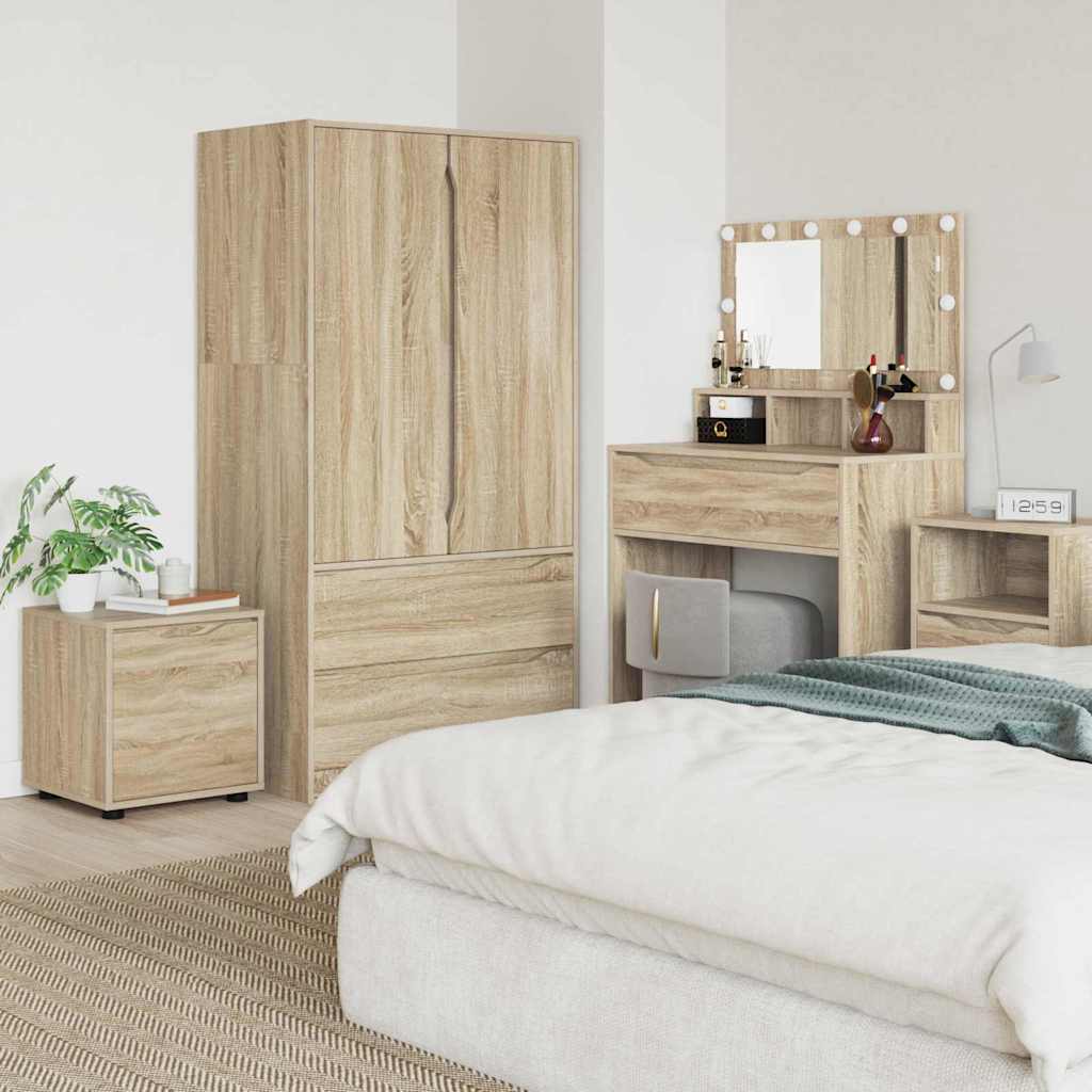 Bathroom Cabinet Sonoma Oak 40.5 x 40 x 44 cm Engineered Wood