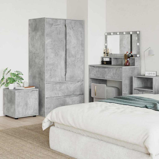 Bathroom Cabinet Concrete Grey 40.5 x 40 x 44 cm
