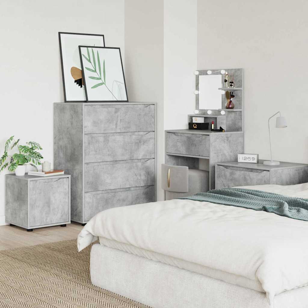 Bathroom Cabinet Concrete Grey 40.5 x 40 x 44 cm