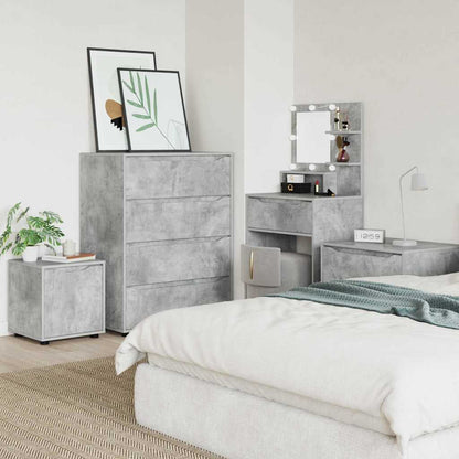 Bathroom Cabinet Concrete Grey 40.5 x 40 x 44 cm