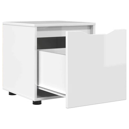 Bathroom Cabinet High Gloss White 40.5 x 40 x 44 cm