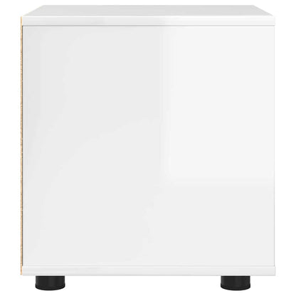 Bathroom Cabinet High Gloss White 40.5 x 40 x 44 cm