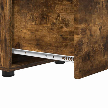 Bathroom Cabinet Smoked Oak 40.5 x 40 x 44 cm Engineered Wood