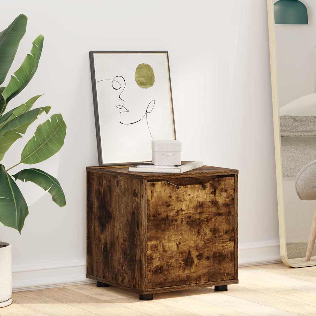 Bathroom Cabinet Smoked Oak 40.5 x 40 x 44 cm Engineered Wood