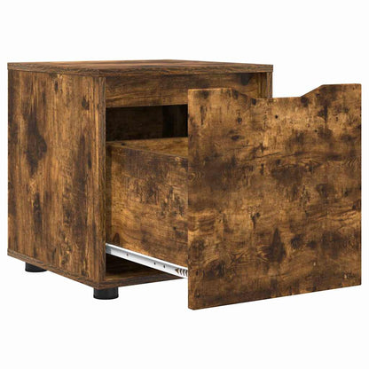 Bathroom Cabinet Smoked Oak 40.5 x 40 x 44 cm Engineered Wood