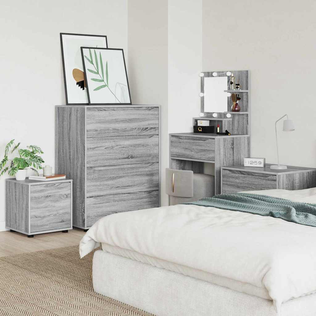 Bathroom Cabinet Grey Sonoma 40.5 x 40 x 44 cm Engineered Wood