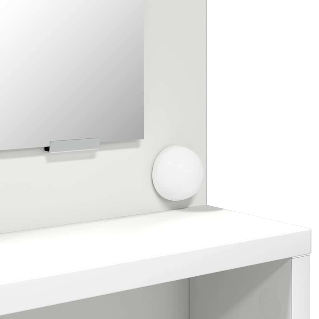 Bedroom Dressing Tables with Drawer White 80 x 39.6 x 135 cm