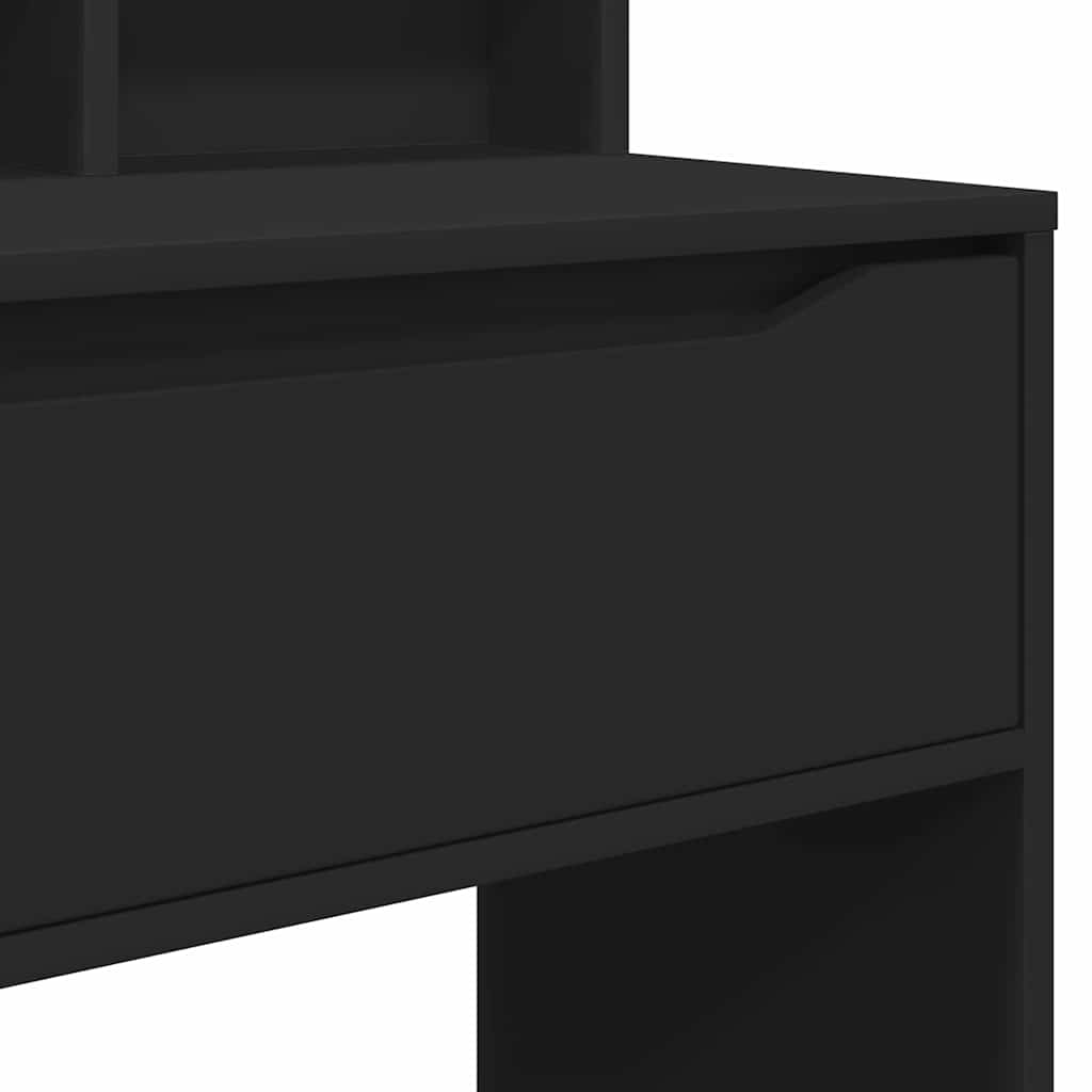Bedroom Dressing Tables with Drawer Black 80 x 39.6 x 135 cm