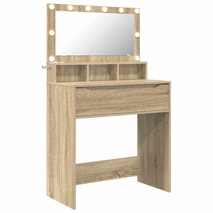 Bedroom Dressing Tables Sonoma Oak 80 x 39.6 x 135 cm