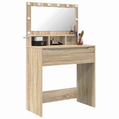 Bedroom Dressing Tables Sonoma Oak 80 x 39.6 x 135 cm