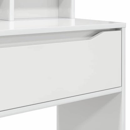 Bedroom Dressing Tables High Gloss White 80 x 39.6 x 135 cm