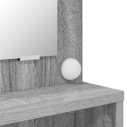 Bedroom Dressing Tables Grey Sonoma 80 x 39.6 x 135 cm