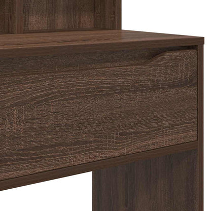 Bedroom Dressing Tables Brown Oak 80 x 39.6 x 135 cm