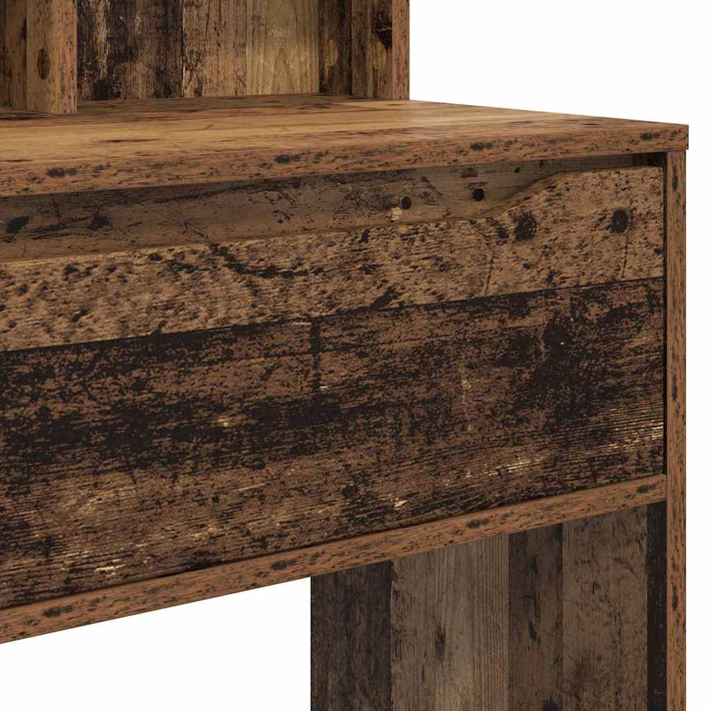 Bedroom Dressing Tables with Drawer Old Wood 80 x 39.6 x 135 cm