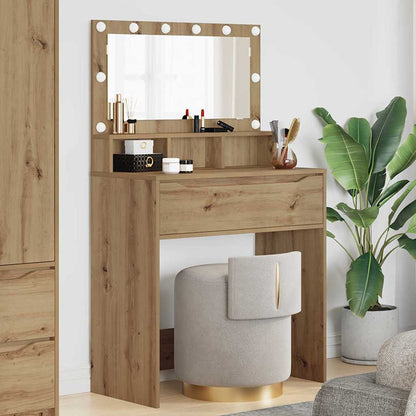 Bedroom Dressing Tables Artisan Oak 80 x 39.6 x 135 cm
