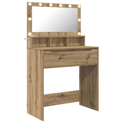 Bedroom Dressing Tables Artisan Oak 80 x 39.6 x 135 cm