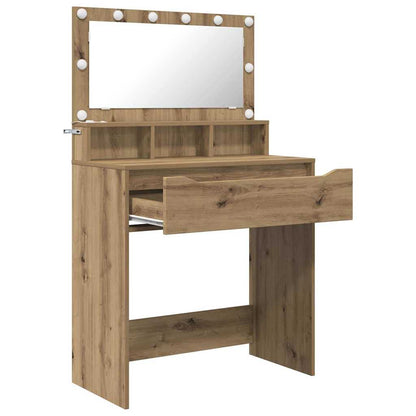 Bedroom Dressing Tables Artisan Oak 80 x 39.6 x 135 cm