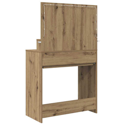 Bedroom Dressing Tables Artisan Oak 80 x 39.6 x 135 cm