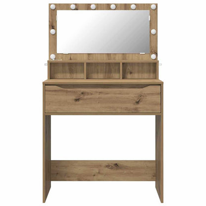 Bedroom Dressing Tables Artisan Oak 80 x 39.6 x 135 cm