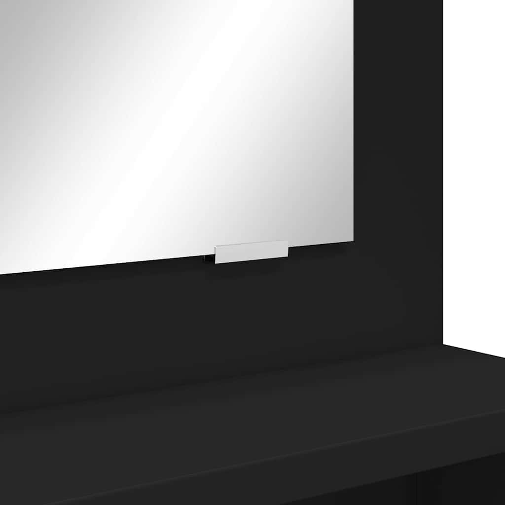 Bedroom Dressing Tables with Drawer Black 80 x 39.6 x 135 cm
