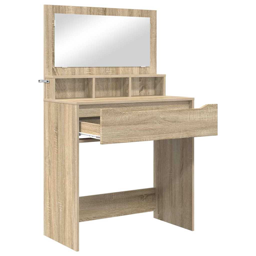 Bedroom Dressing Tables Sonoma Oak 80 x 39.6 x 135 cm