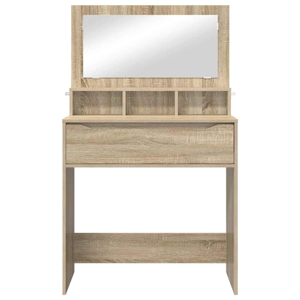 Bedroom Dressing Tables Sonoma Oak 80 x 39.6 x 135 cm