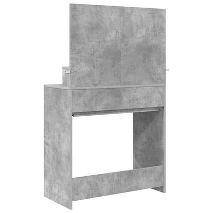 Bedroom Dressing Tables Concrete Grey 80 x 39.6 x 135 cm