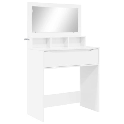 Bedroom Dressing Tables High Gloss White 80 x 39.6 x 135 cm