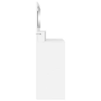 Bedroom Dressing Tables High Gloss White 80 x 39.6 x 135 cm