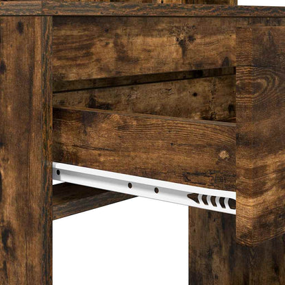 Bedroom Dressing Tables Smoked Oak 80 x 39.6 x 135 cm