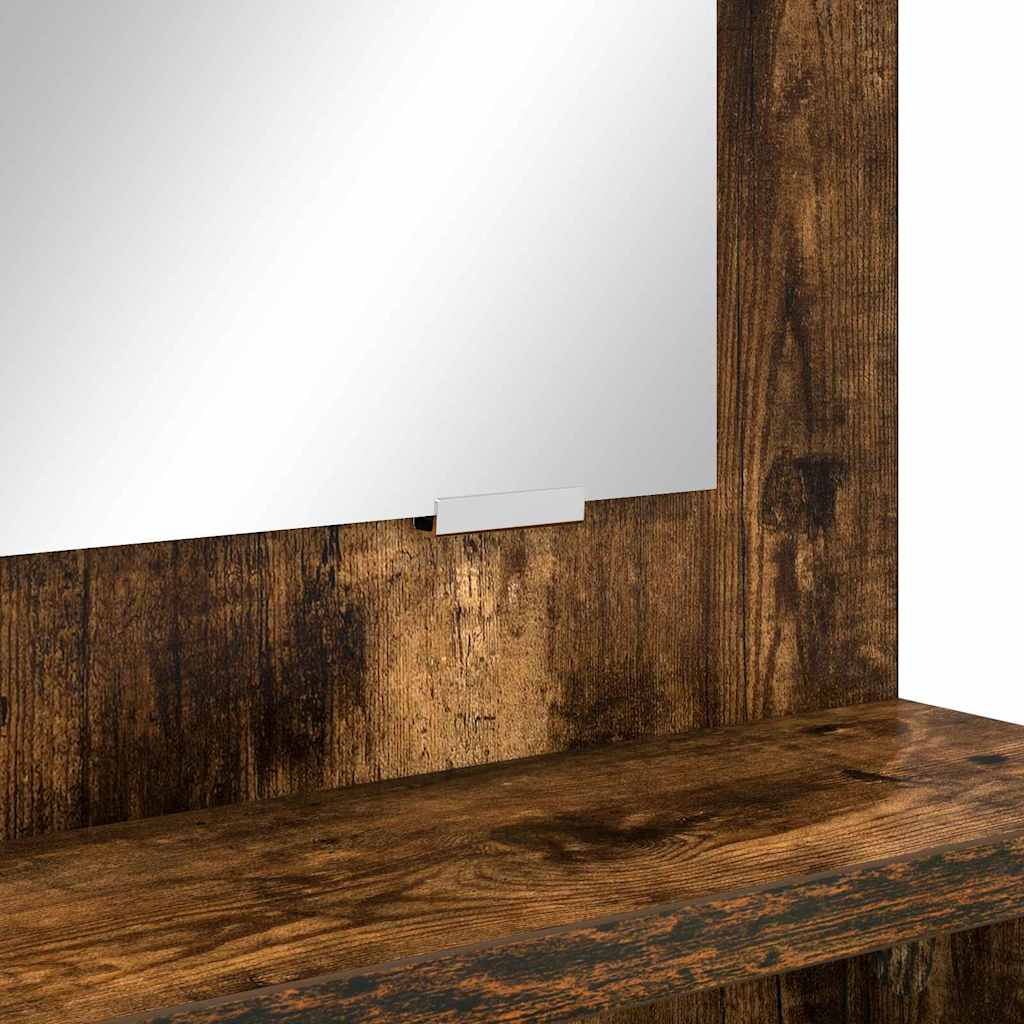 Bedroom Dressing Tables Smoked Oak 80 x 39.6 x 135 cm