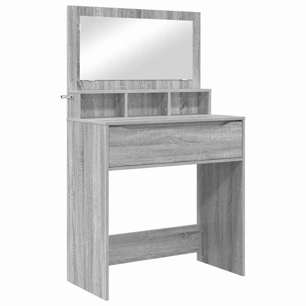 Bedroom Dressing Tables Grey Sonoma 80 x 39.6 x 135 cm