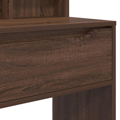 Bedroom Dressing Tables Brown Oak 80 x 39.6 x 135 cm