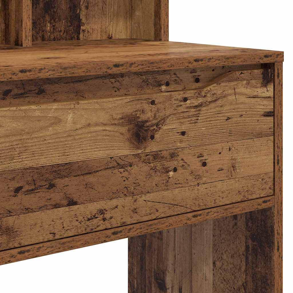 Bedroom Dressing Tables with Drawer Old Wood 80 x 39.6 x 135 cm