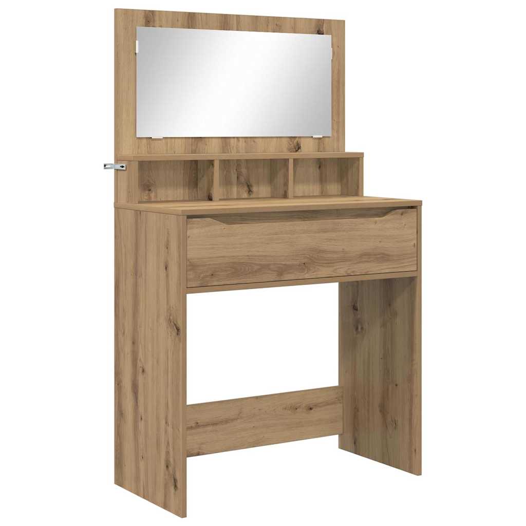 Bedroom Dressing Tables Artisan Oak 80 x 39.6 x 135 cm