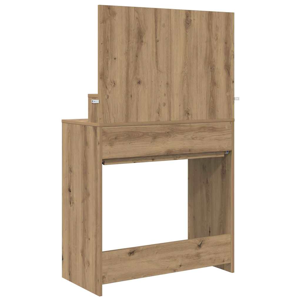 Bedroom Dressing Tables Artisan Oak 80 x 39.6 x 135 cm
